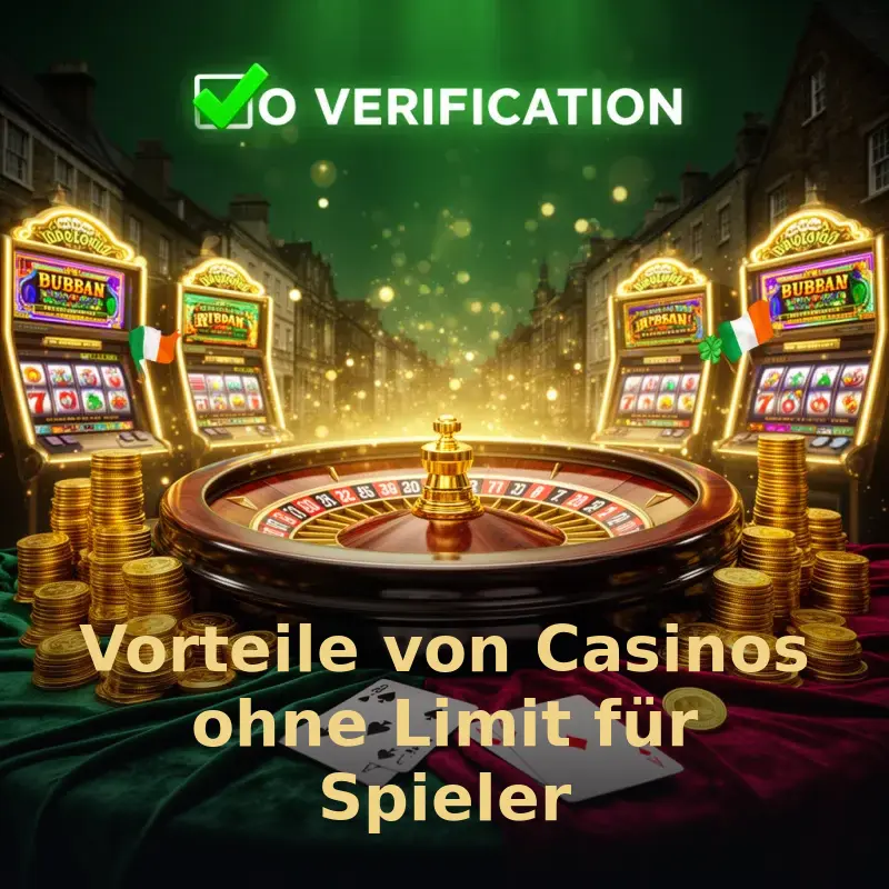 Vorteile von Casinos ohne Limit für Spieler
